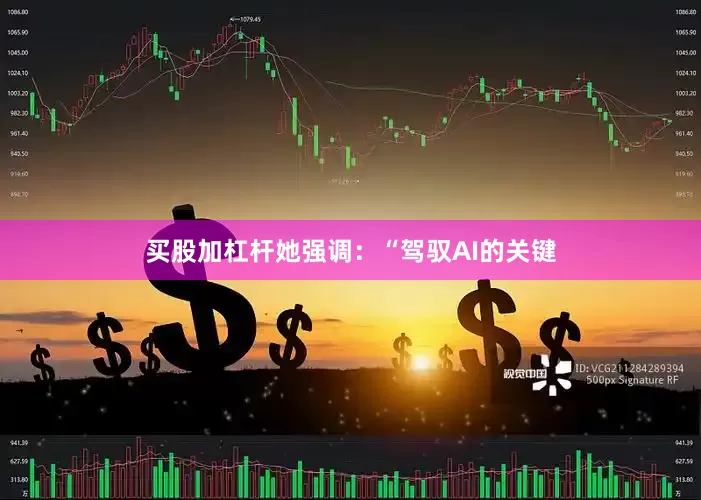 买股加杠杆她强调：“驾驭AI的关键