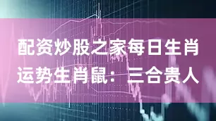配资炒股之家每日生肖运势生肖鼠：三合贵人